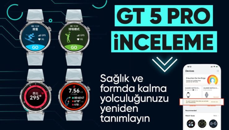 Estetik ve Performans Bir Arada: Huaweı Watch Gt 5 Pro İncelemesi