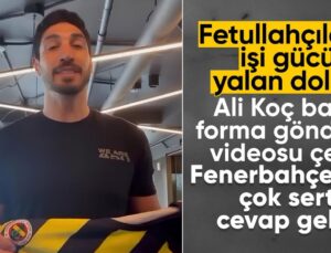 FETÖ’cü Enes Kanter, Ali Koç’un Forma Gönderdiğini İddia Etti: Fenerbahçe Yalanladı