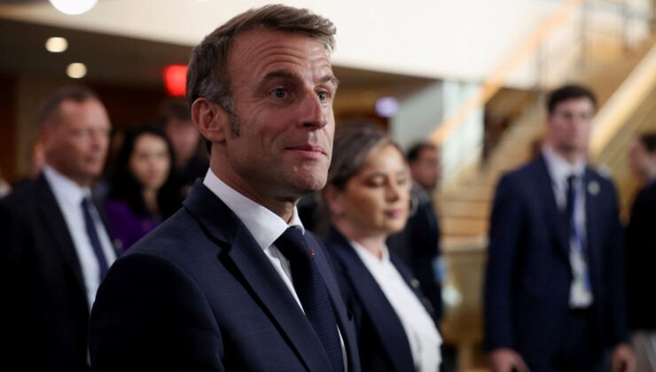 Fransa Cumhurbaşkanı Macron: Her Zaman Lübnan’ın Yanında Olduk