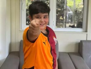 Galatasaraylı Küçük Taraftar Rüzgar’dan, Kerem Aktürkoğlu’na Mesaj