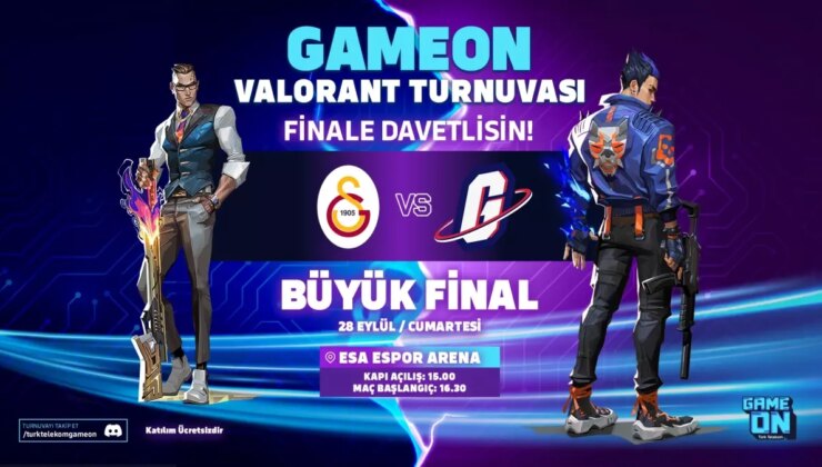 Gameon Valorant Turnuvası’nda Final Heyecanı