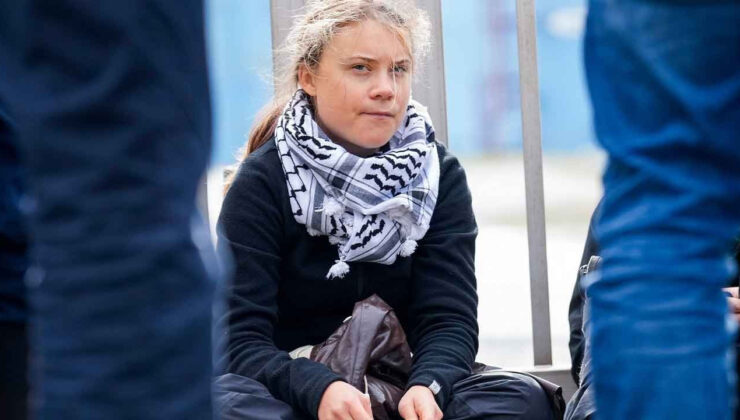 Greta Thunberg, Kopenhag’daki ‘Gazze’ Aksiyonunda Gözaltına Alındı