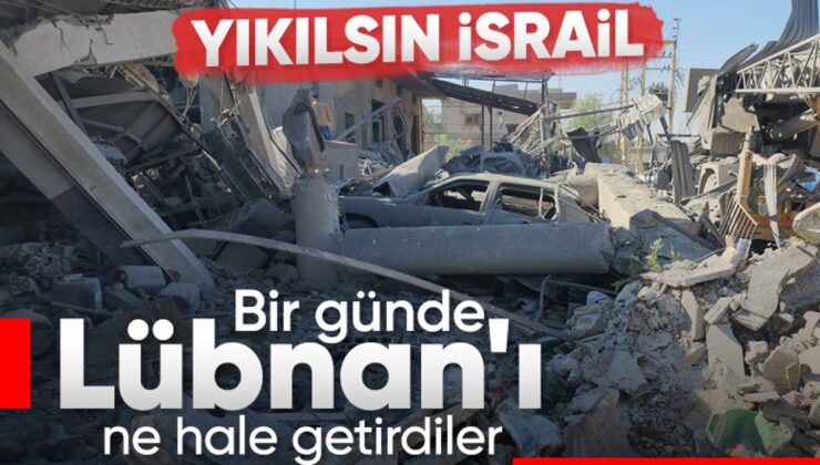 İsrail’in Lübnan Ataklarındaki Ayn Kasabası Yerle Bir Oldu