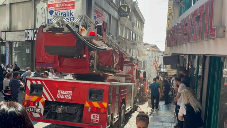 İstanbul’da Otel Yangını