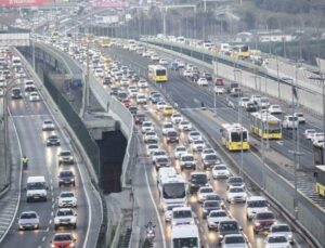 İstanbul’da Yağışın da Etkisiyle Trafik Yoğunluğu Arttı; Yüzde 87’ye Ulaştı