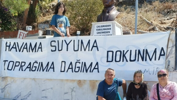 Karaburun’da Erkan Petekkaya’ya Karşı Eylem: Dokunma