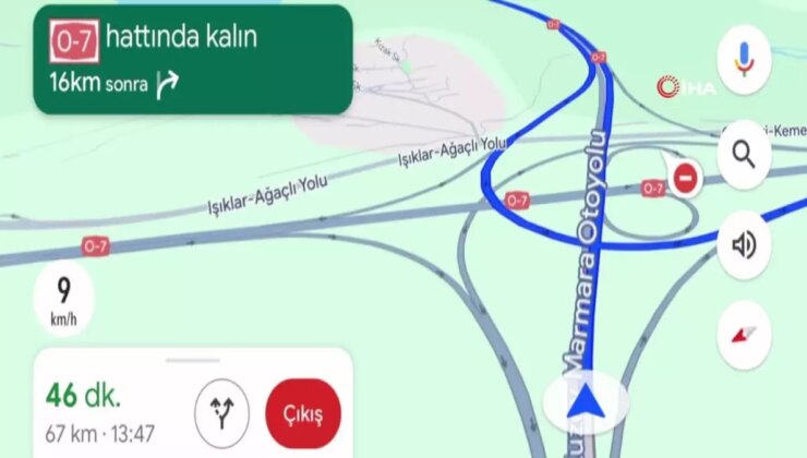 Kuzey Marmara Otoyolu’nda Sapağı Kaçıranlar 37 Km Fazla Yol ve 100 TL Ek Ücret Ödüyor