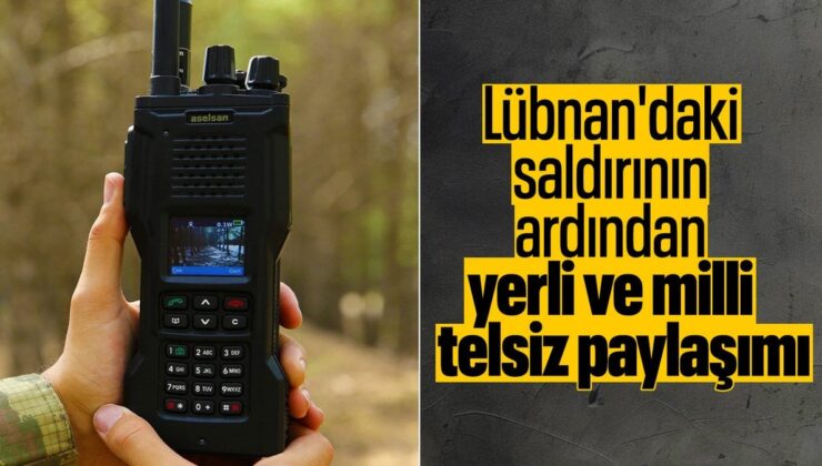 Lübnan’daki Telsiz Patlamalarının Ardından ASELSAN’dan Dikkat Çeken Paylaşım