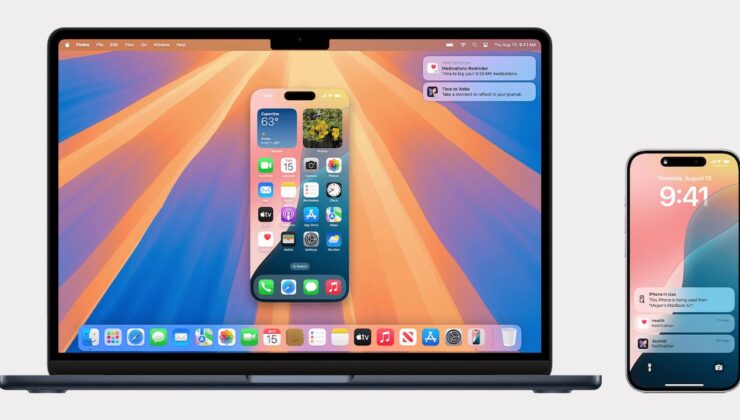 Macos Sequoia 15.1 ve İos 18.1 Beta ile İphone Yansıtma Özelliği Sürükle-Bırak Takviyesini Getiriyor