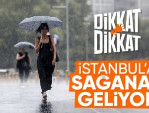 Meteoroloji Açıkladı: İstanbul’a Sağanak Geliyor!