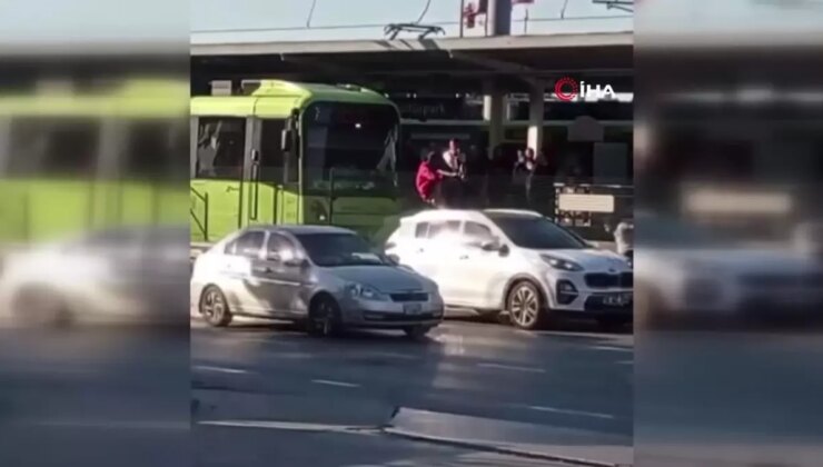 Metro Raylarına Atlayan Şahıs Yürekleri Ağza Getirdi