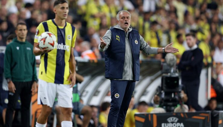 Mourinho’dan Derbi Sonrası Avrupa Ligi’nde Rotasyon