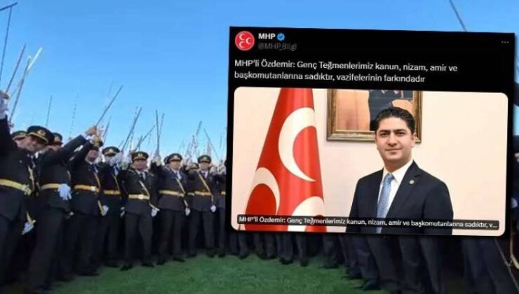 “Mustafa Kemal’in Askerleriyiz” Sloganı Nedeniyle Hedef Alınan Teğmenlere MHP Sahip Çıktı; “Bu Gençlerin Ebedi Başkomutanları Atatürk’tür”