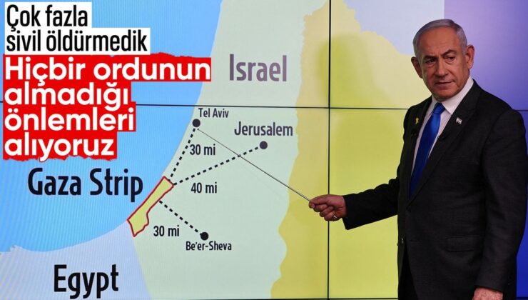 Netanyahu’dan Gazze Açıklaması: Sivil Ölümlerinin Yüksek Olmadığını İddia Etti