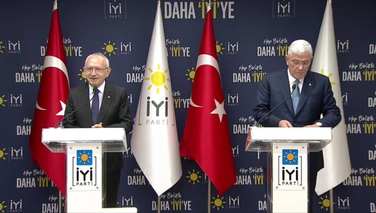 ”Nezaket Ziyareti” Demişti: Kılıçdaroğlu, İYİ PARTİ Genel Başkanı Dervişoğlu’nu Ziyaret Etti