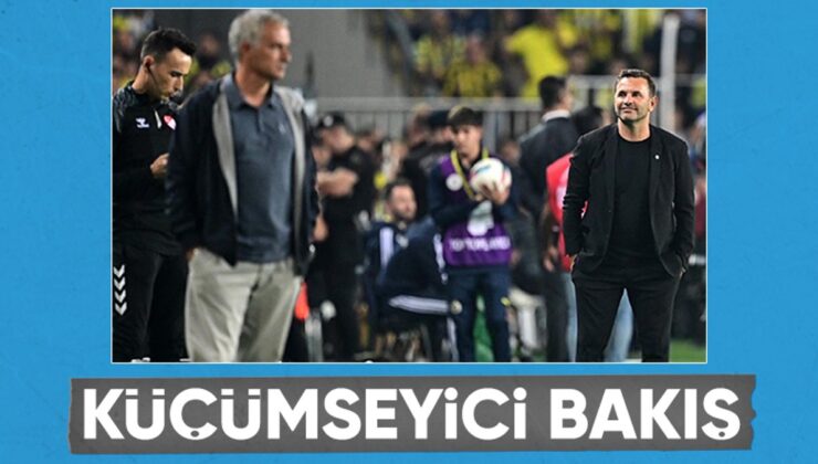 Okan Buruk’tan Jose Mourinho’ya Çok Konuşulan Bakış! Sosyal Medya Bunu Konuşuyor