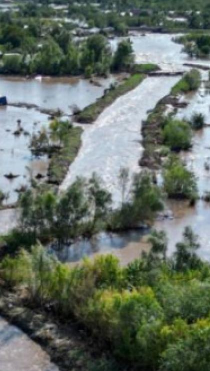 orta avrupada gunlerdir devam eden siddetli yagislar barajlarin patlamasina neden oldu 0 LHke3ZeW