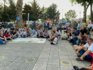 Reşit Kibar İçin Hopa’da Başlatılan ‘Yaşam Nöbeti’ Sürüyor