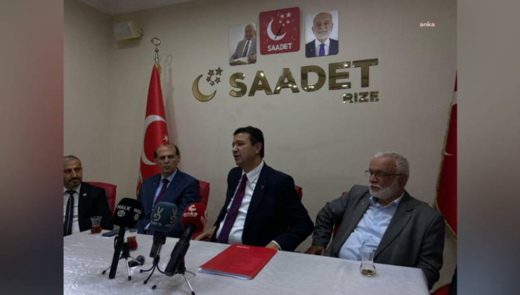 Saadet Partisi, “İmamoğlu’na Siyasi Yasak” Kararına Tepki Gösterdi: Onanırsa, Türkiye Cumhuriyeti Demokrasisi İçin Bir Kara Leke Olacaktır!