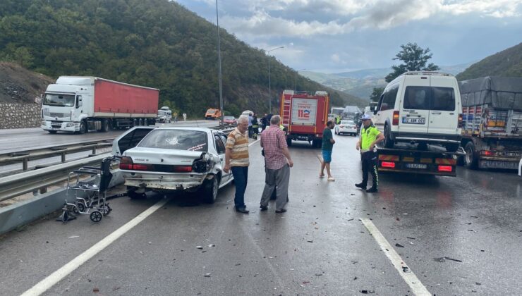 Samsun’da Zincirleme Kaza: 1’i Ağır, 5 Yaralı