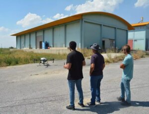 Tatvan’da Tarımda Dron Uygulaması Başlatıldı