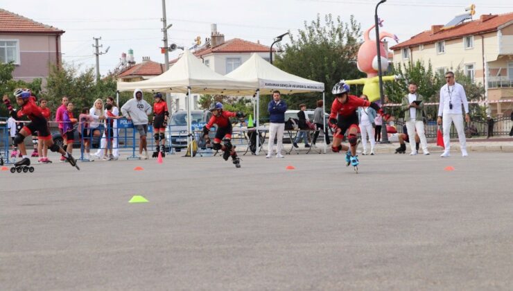 Tekerlekli Paten Türkiye Şampiyonası Karaman’da Başladı