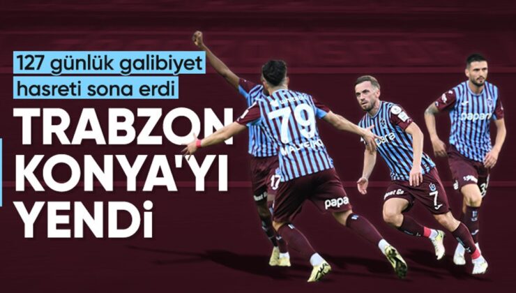 Trabzonspor’un Galibiyet Hasreti Sona Erdi