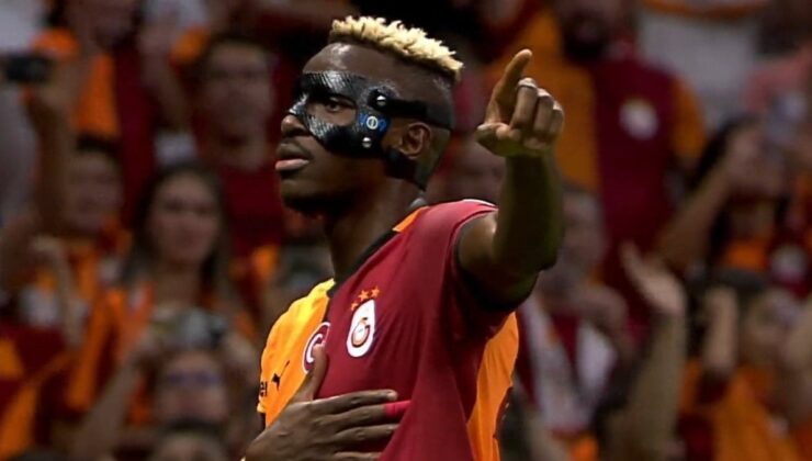 Victor Osimhen’den Metin Oktay Sevinci