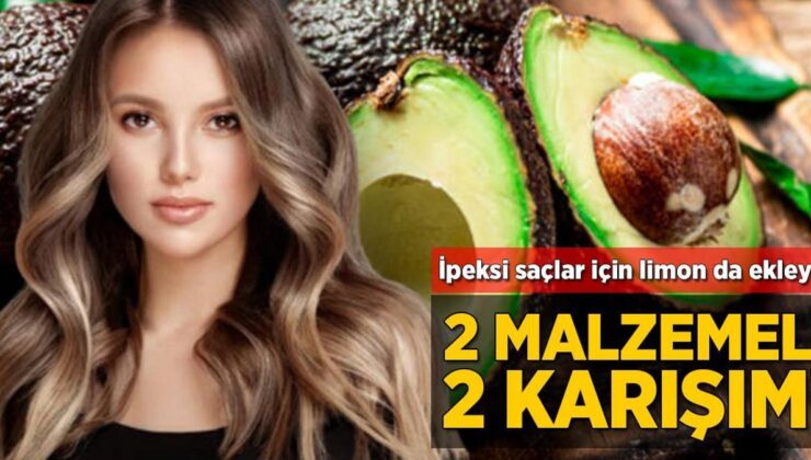 2 Gereçli 2 Karışım! İpeksi Saçlar İçin Limon da Ekleyin