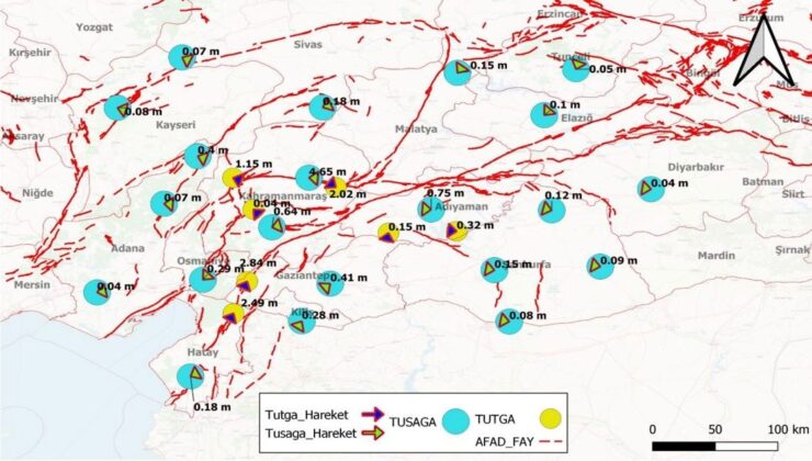 6 Şubat Deprem Haritası: Merkez Üssünde 4,6 Metre Zemin Kayması Tespit Edildi