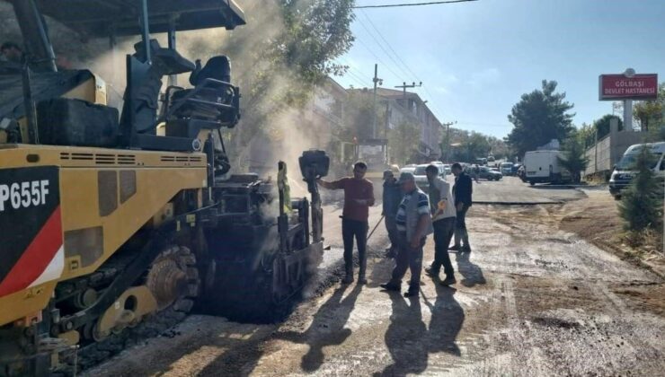 Adıyaman’da Devlet Hastanesinin Yolu Asfaltlandı