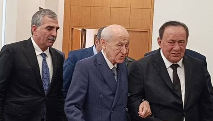 Alaattin Çakıcı, MHP Genel Başkanı Devlet Bahçeli ile Buluştu