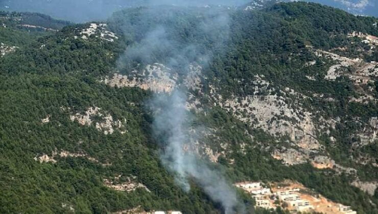 Alanya’daki Orman Yangını Kontrol Altına Alındı