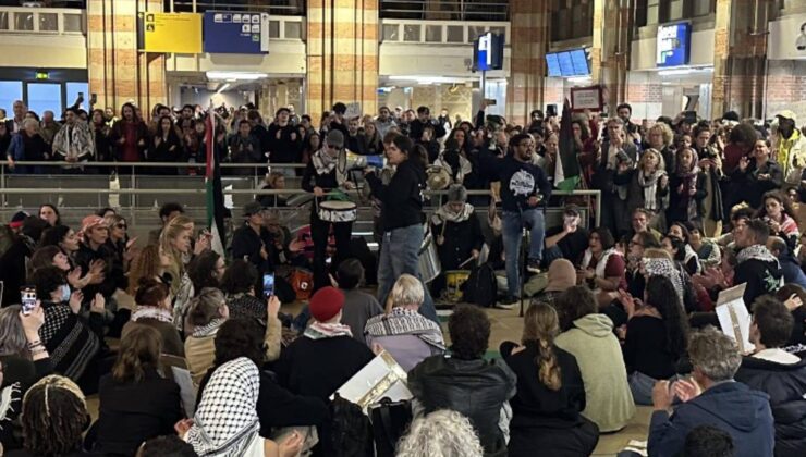 Amsterdam’da Halk Filistin İçin Sokaklarda: “Bu Soykırım Artık Bitmeli!”