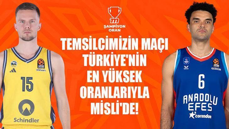 Anadolu Efes, Berlin Deplasmanında Çıkış Peşinde! En Yüksek İddaa Oranları Misli’de