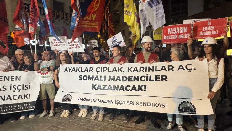 Ankara’da Aksiyonlarına Devam Eden Fernas Personellerine İzmir’den Destek