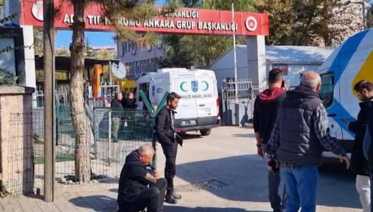 Ankara’da Şehit Ailelerinin Adli Tıp Kurumu’nda Bekleyişi Sürüyor