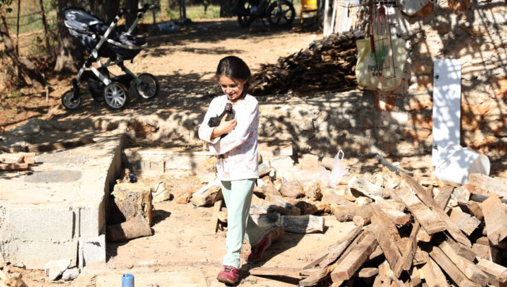 Antalya’da Yangın: 9 Yaşındaki Çocuk Tavuklarını Kucağında Taşıdı