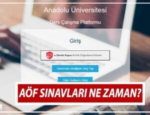 AÖF Yaz Okulu Sınav Tarihi | AÖF (Açıköğretim Fakültesi) Yaz Okulu İmtihanı Ne Zaman 2024?  Anadolu Üniversitesi AÖF Yaz Okulu İmtihanı Nasıl Yapılacak?