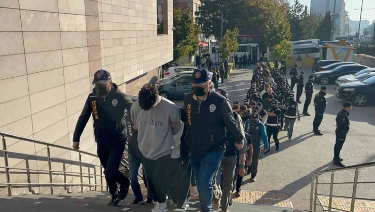 Aralarında Bursa’nın da Olduğu ve Kazanç Vaadiyle 112 Kişiyi Dolandıran 40 Şüpheliden 28’i Tutuklandı