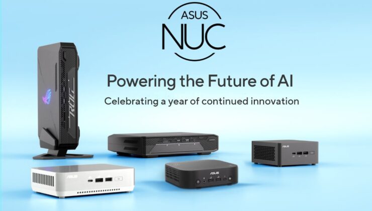 Asus, Nuc Portföyünü Devralmasının Birinci Yıl Dönümünü Önemli Başarılar ve Yapay Zekâ Yenilikleri ile Kutladı