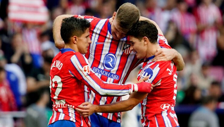 Atletico Madrid, Geriye Düştüğü Maçtan Galip Ayrıldı