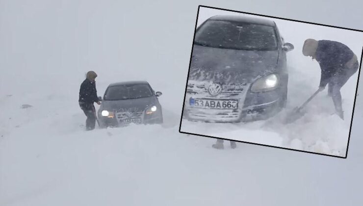 Beyaz Esaret! Bir Anda Bastırdı, Mahsur Kaldılar… Meteoroloji’den Yeni Uyarı Geldi