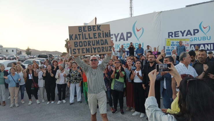 Bodrum’da Reyap Protestosu: Şantiyeyi Mühürleyin