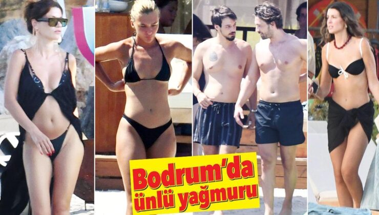 Bodrum’da Ünlü Yağmuru