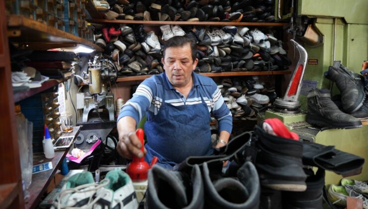 Bolu’da Artan Fiyatlar Ayakkabı Tamircilerine Yaradı