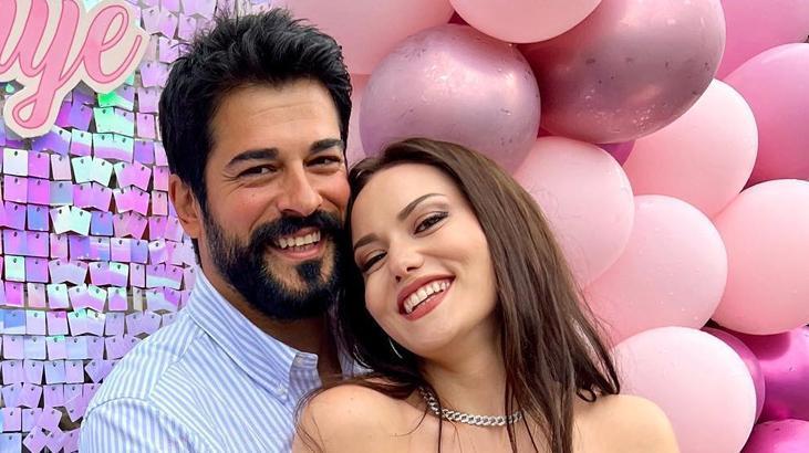 Burak Özçivit ve Fahriye Evcen’e Hayranlarından Yoğun İlgi!