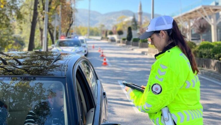 Bursa’da 1 Haftada 9 Bin 341 Araca İşlem Yapıldı