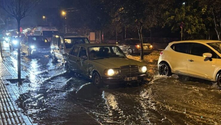 Bursa’da Ansızın Bastıran Yağış Zor Anlar Yaşattı