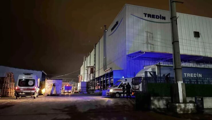 Bursa’da Otomotiv Fabrikasında Yangın